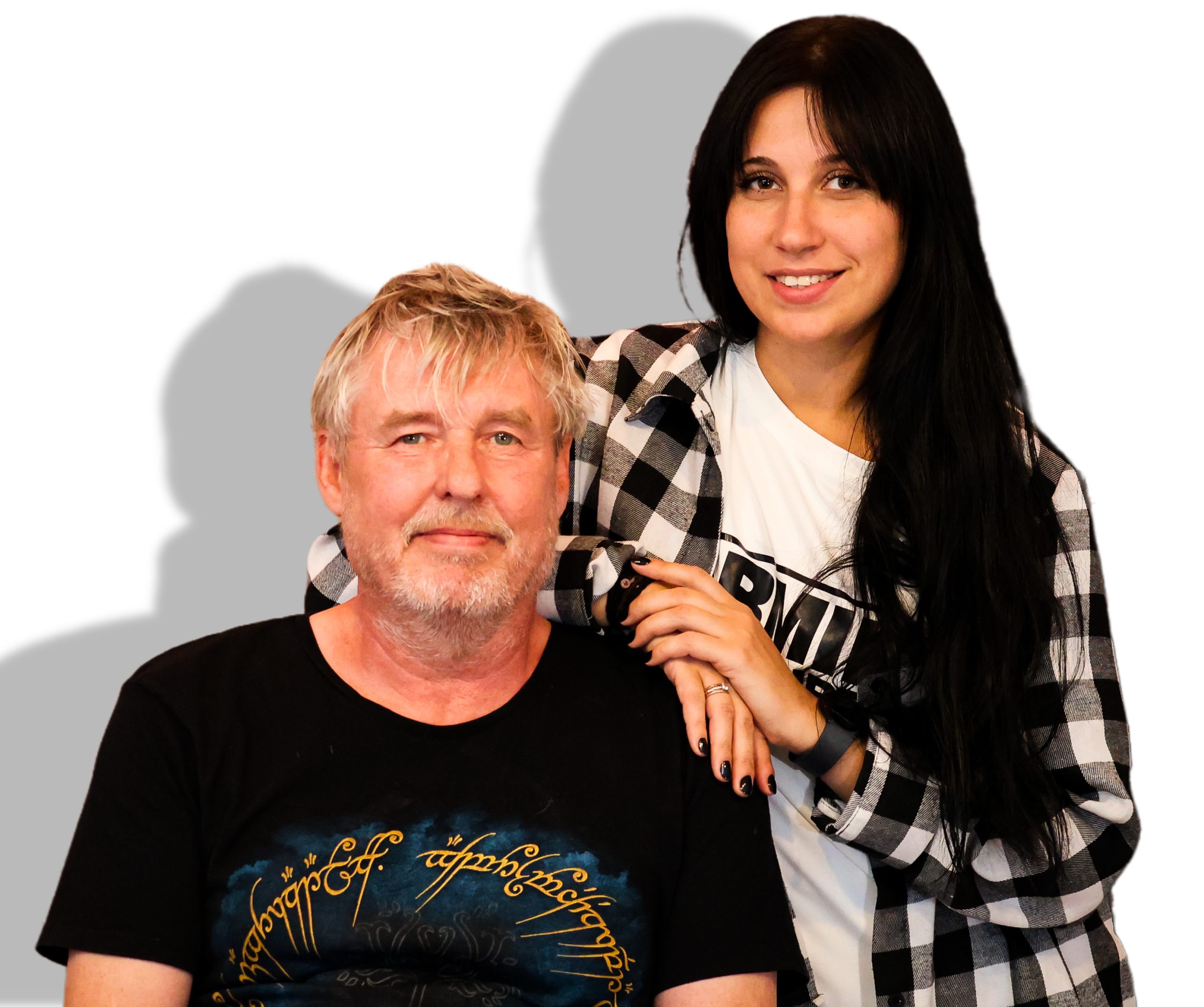 Liudmyla & Michael – unser kleines Fotostudio